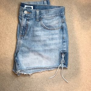 Old Navy Jean Shorts Light Blue 16
